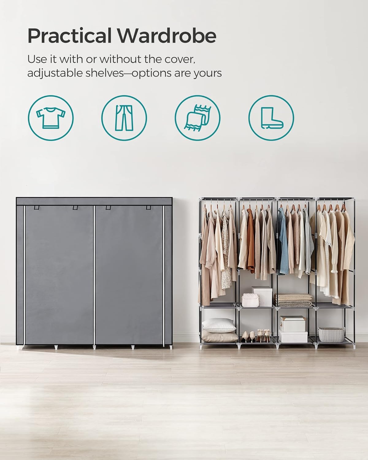 SONGMICS Clothes Wardrobe RYG094G02