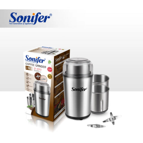 Sonifer 2IN1 200w Coffee Grinder SF-3552