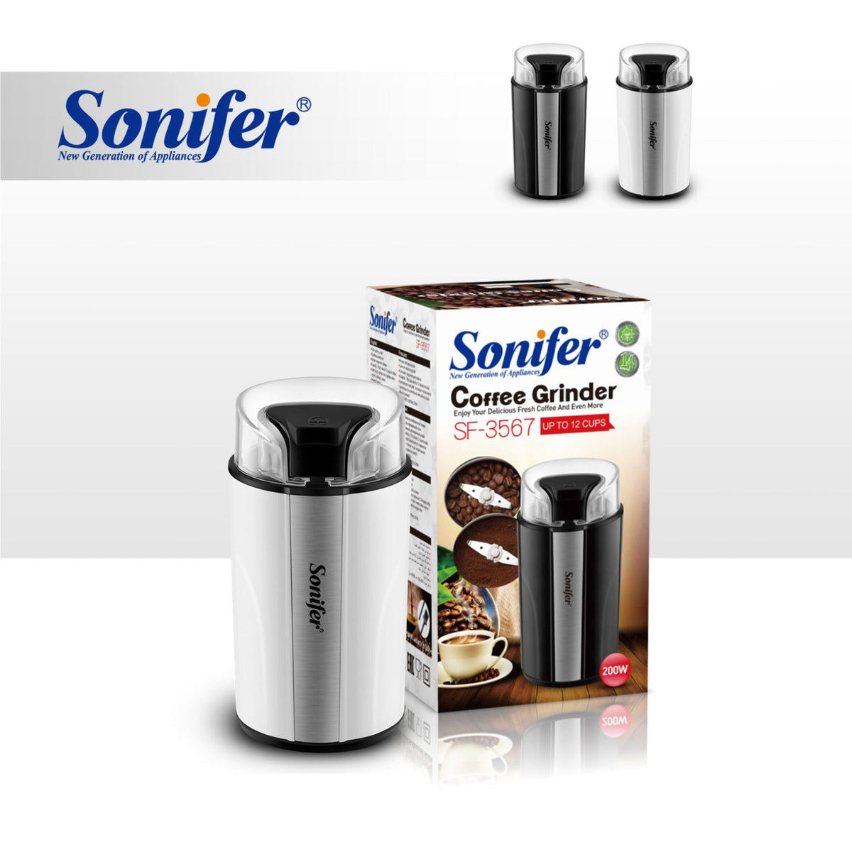 Sonifer Coffee Grinder SF-3567