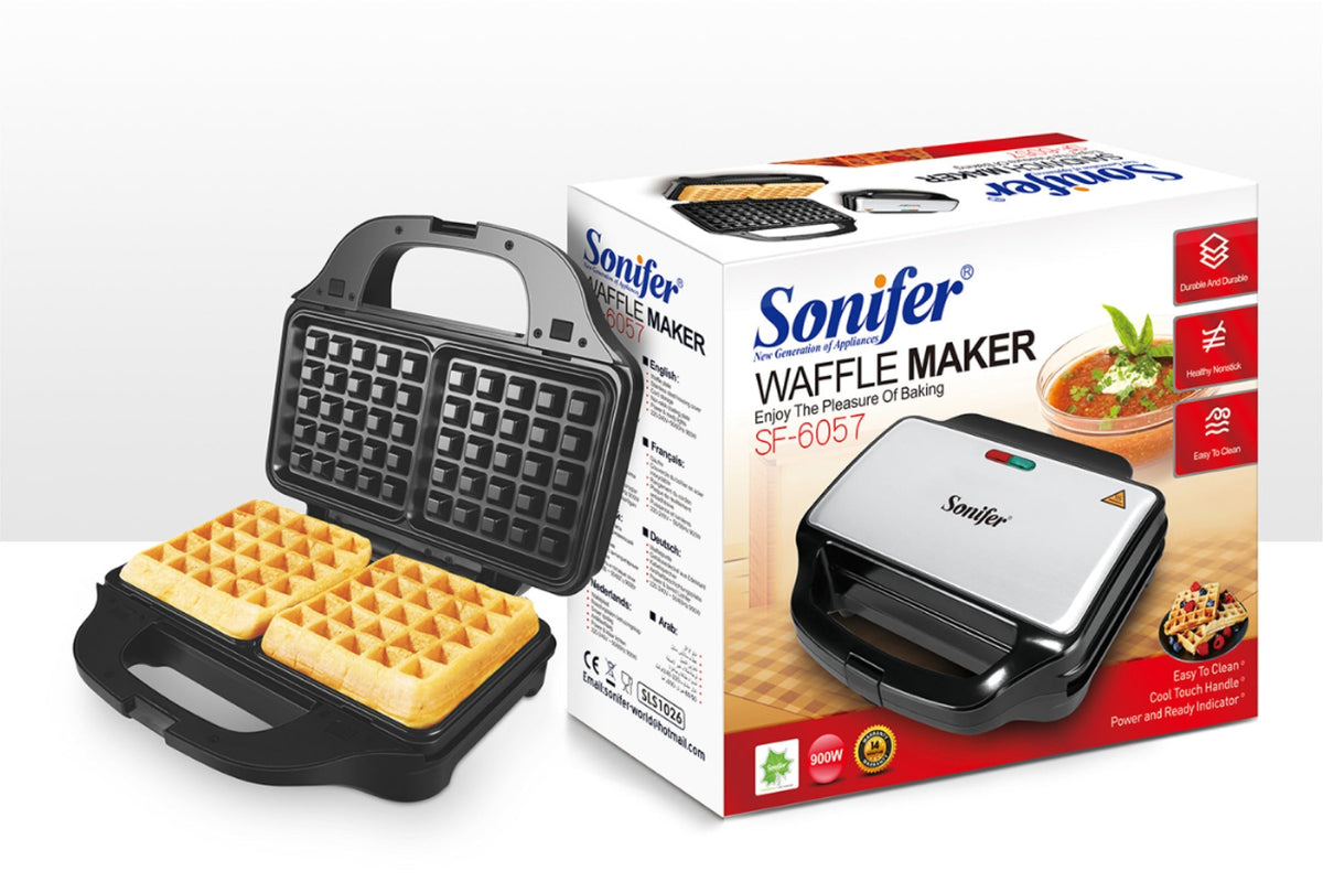 Sonifer 900W WAFFLE MAKER 900W SF-6057