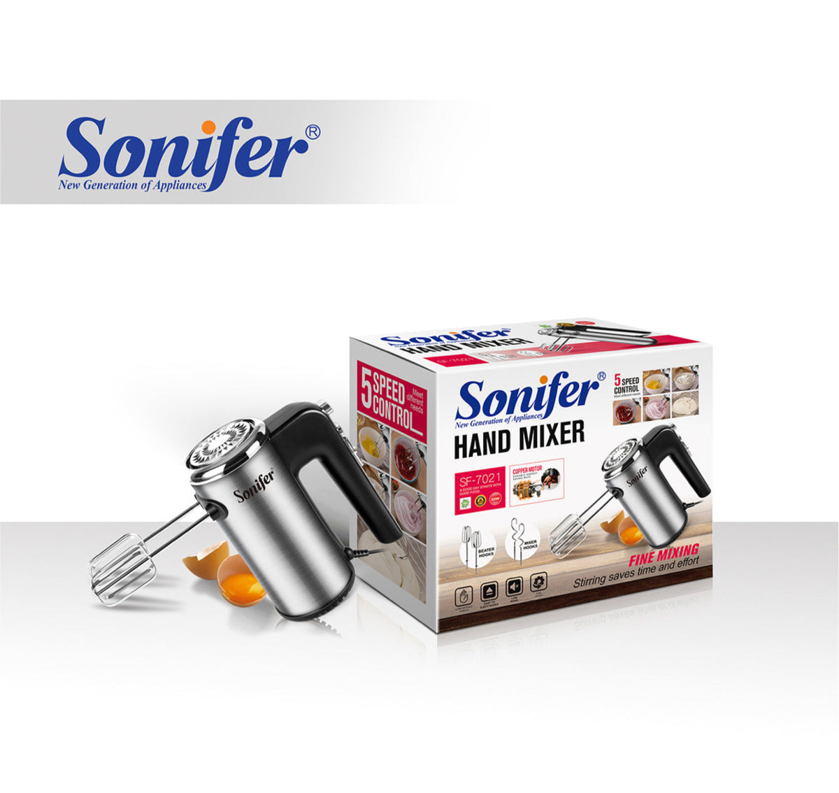Sonifer Hand Mixer 300W SF-7021