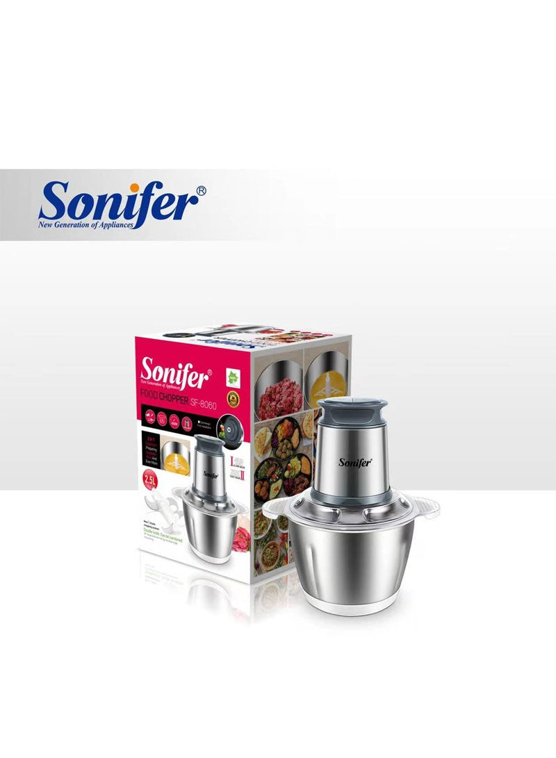 Sonifer 2.5L Quick Chopper 400W SF-8060