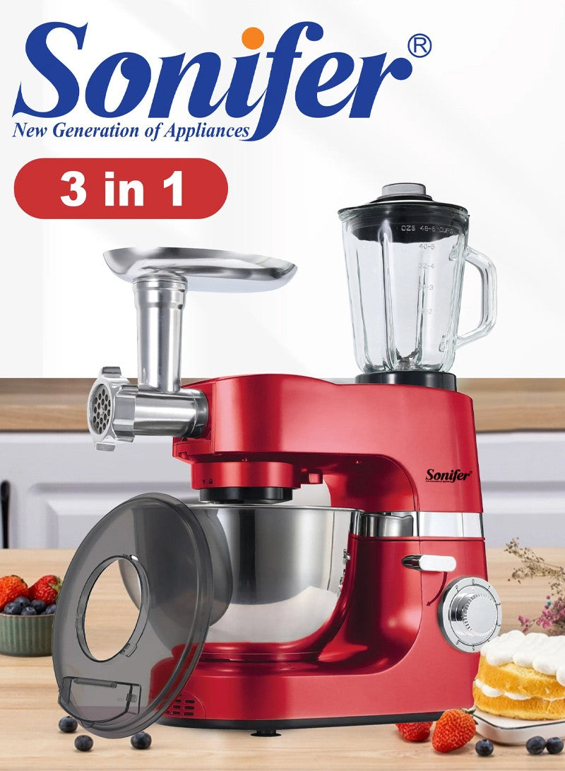 Sonifer 7L 3IN1 Stand Mixer 1200W SF-8076