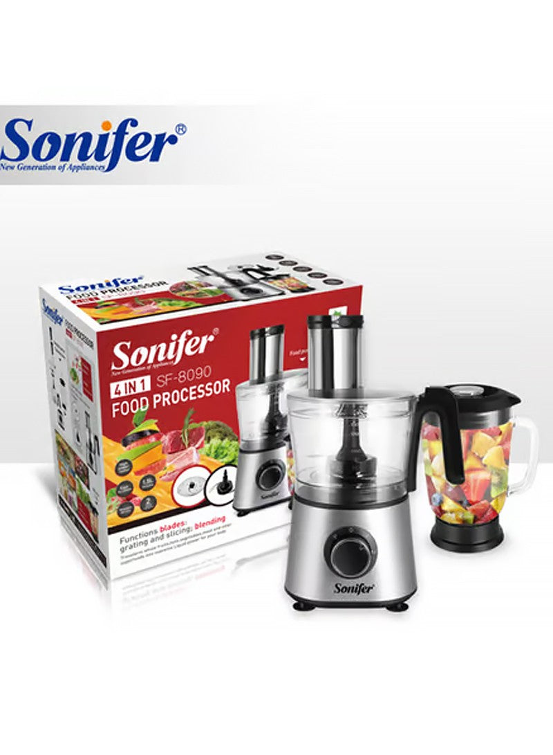 Sonifer 4IN1 Food Processor SF-8090 600W