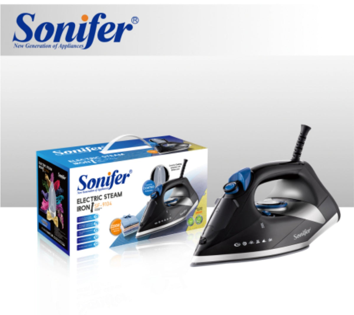 Sonifer 2200W Electric Steam Iron 2200W  SF-9104