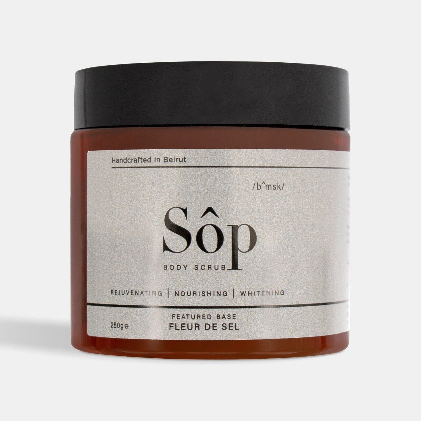Sôp Black Musk Body Scrub