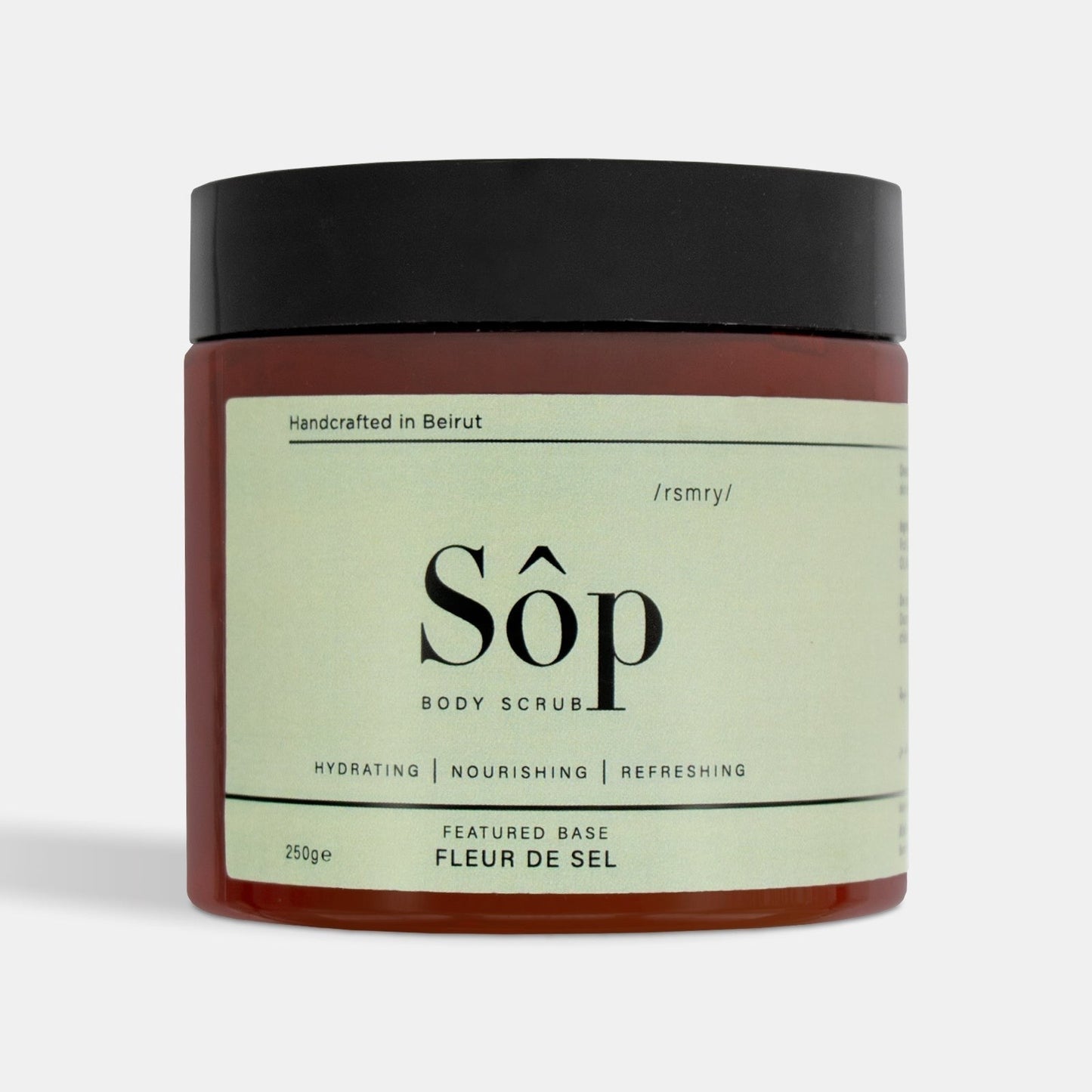 Sôp Rosemary Body Scrub