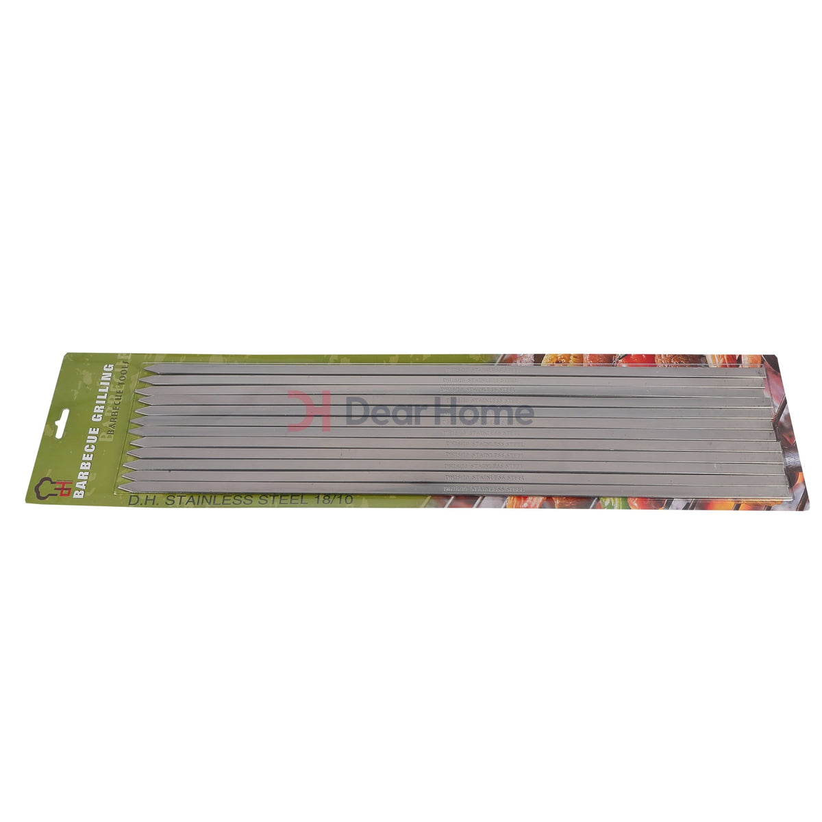 Stainless Flat Bbq Skewer
