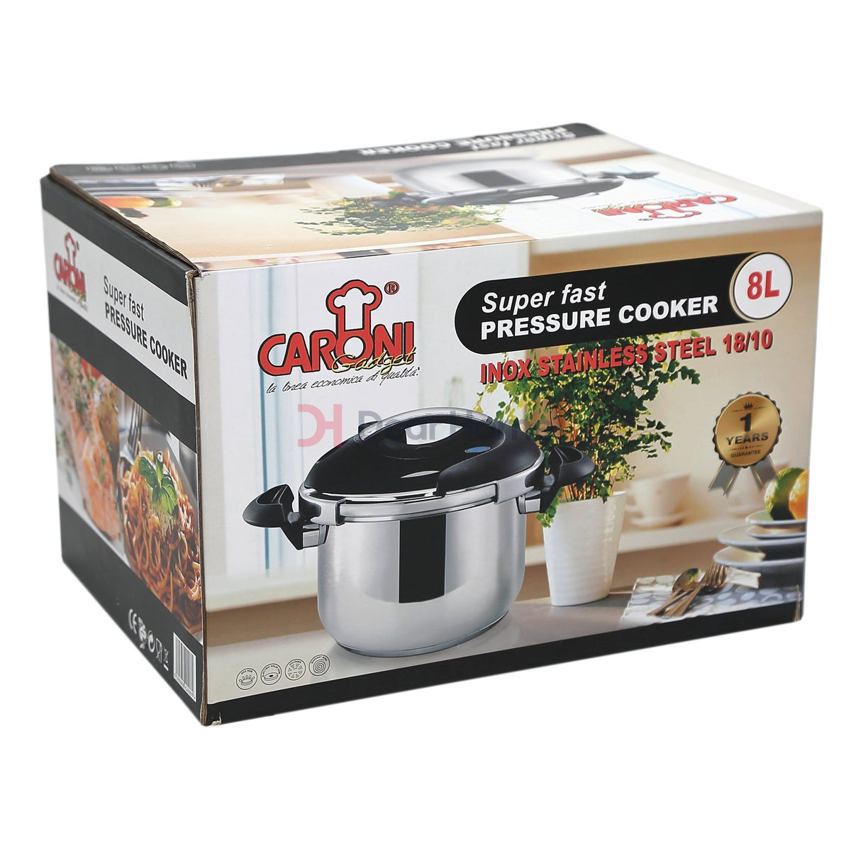 Stainless 8L Pressure Cooker
