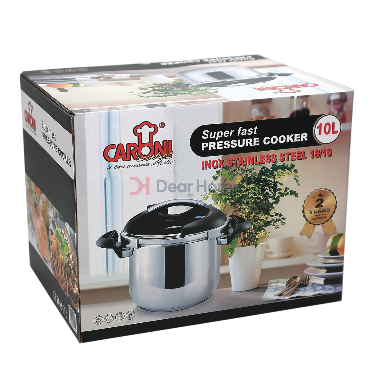 Stainless 10L Pressure Cooker