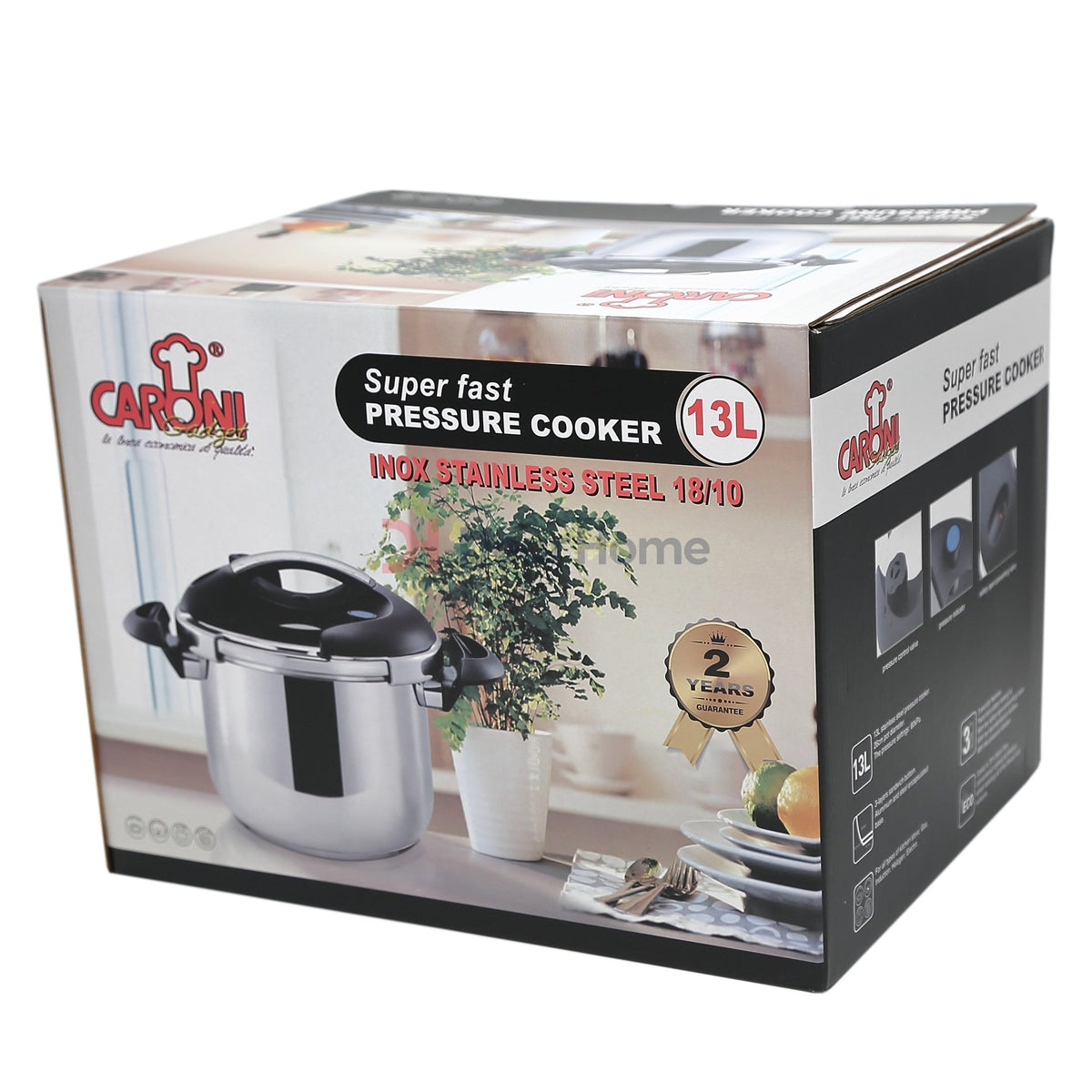 Stainless 13L Pressure Cooker