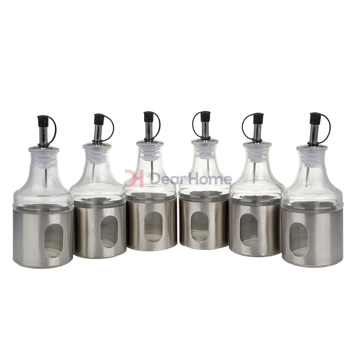 Stainless Small Oil Bottle 6PCS