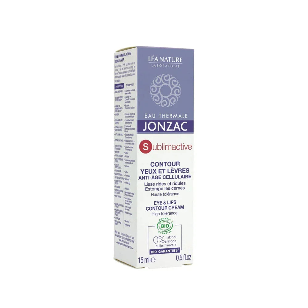 Jonzac Sublimactive Eye & Lips Contour Cream - 15 ml - Medaid International