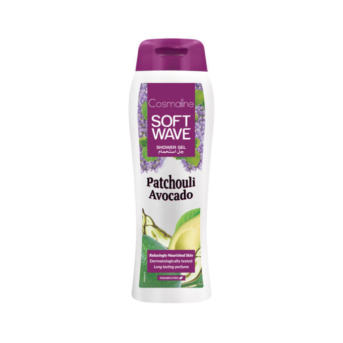 Cosmaline SOFT WAVE SHOWER GEL PATCHOULI AVOCADO 400ml