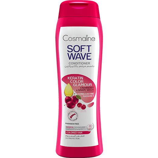 Cosmaline Soft Wave Keratin Color Glamour Conditioner 400ml - Medaid International
