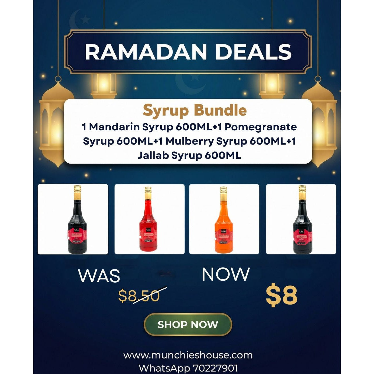 Mandarin Syrup Bottle: Refreshing Flavor Enhancer