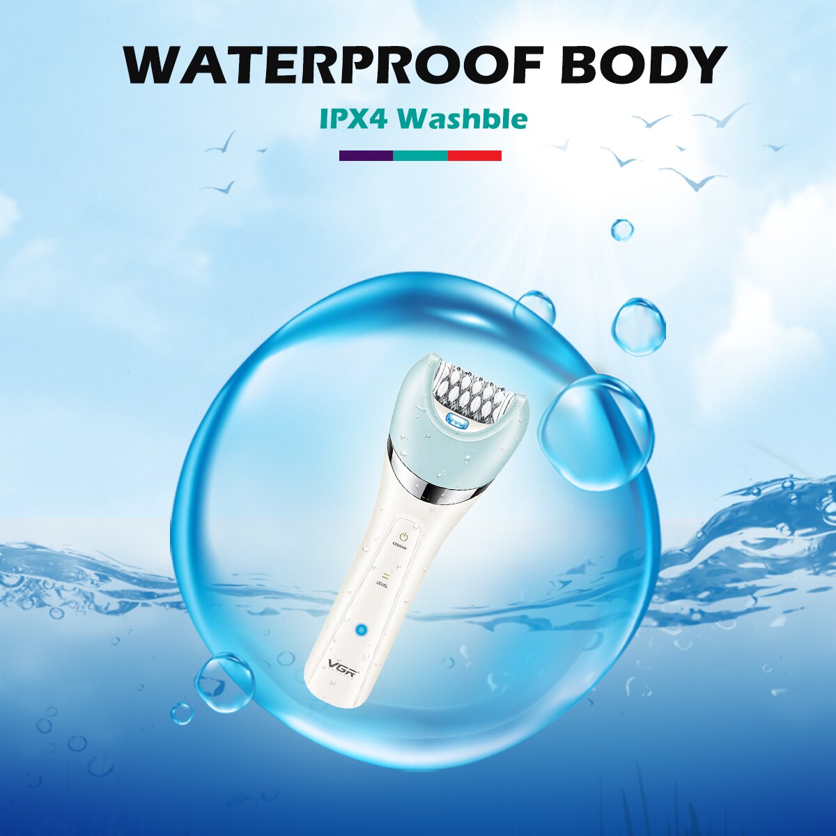 VGR V-703 Professional 5-in-1 Women Grooming