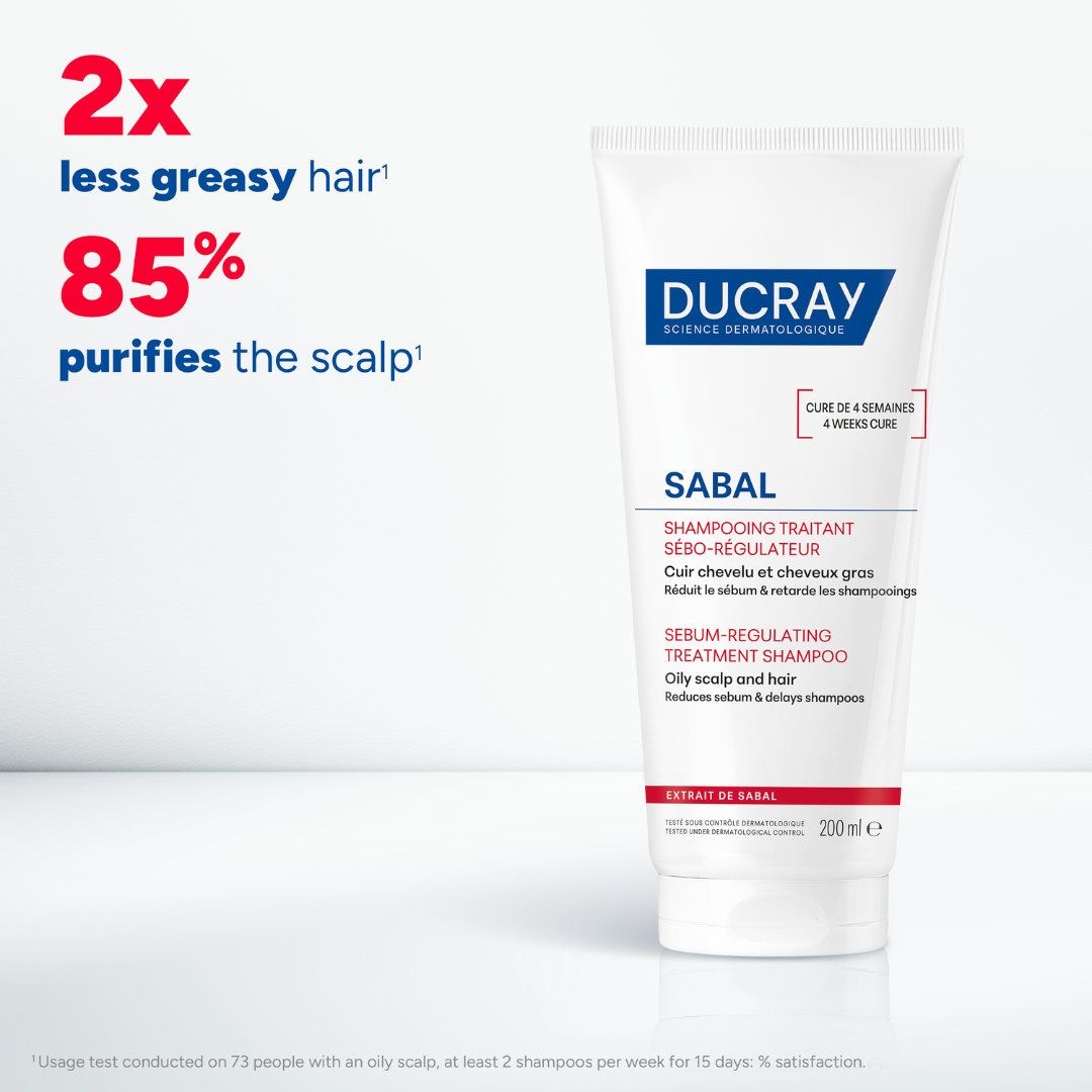Sabal sebum regulating treatment shampoo for oily hair 200ml  I Controls excess oil and purifies the scalp
