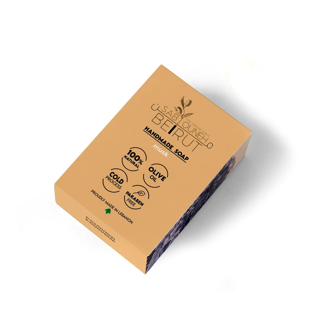 Sabouneh Mn Beirut  Musk Organic Soap