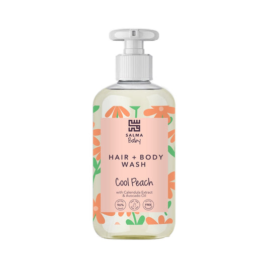 Baby Hair & Body Wash Cool Peach - Medaid International