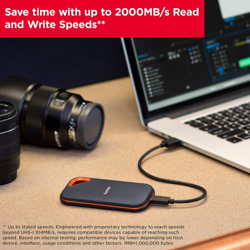 SanDisk Extreme Portable SSD 2TB (2000MBs)