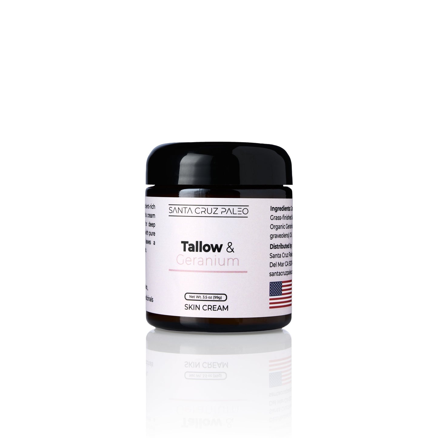 Beef Tallow, and Geranium Moisturizer
