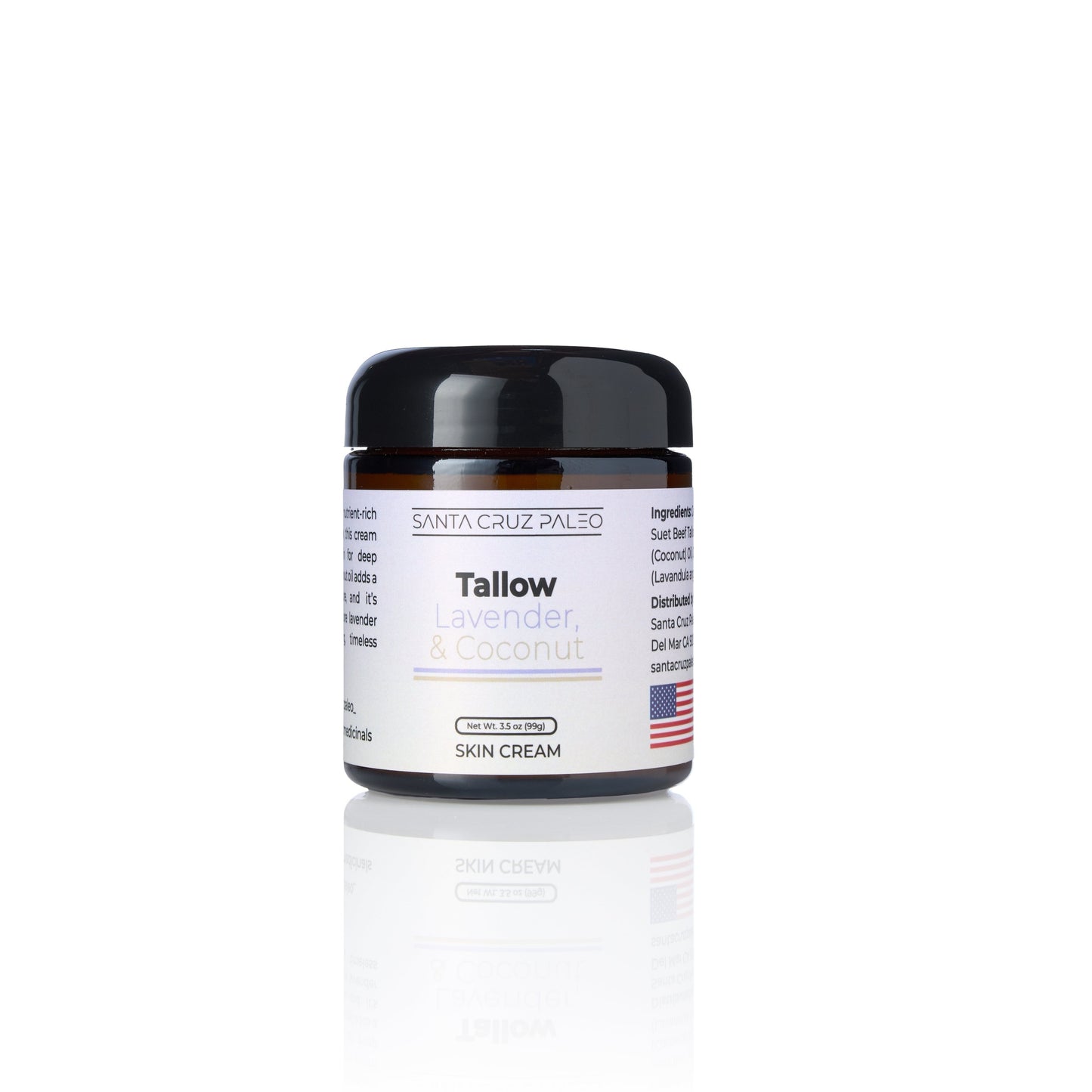 Beef Tallow, Lavender, and Coconut Moisturizer