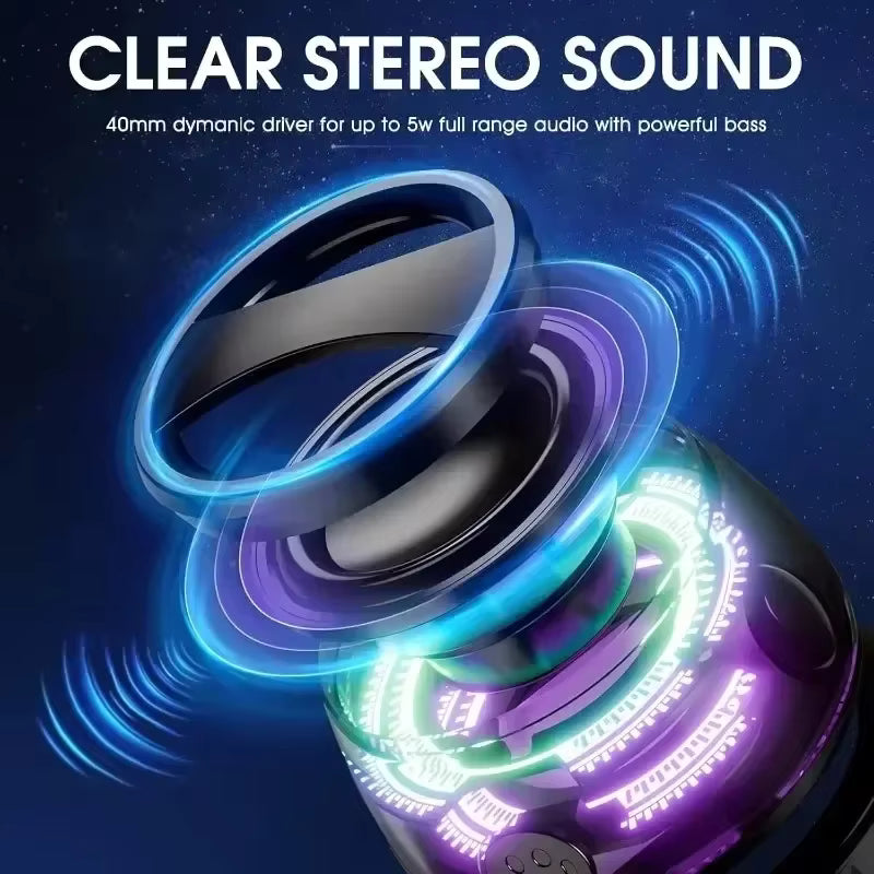 RGB Magnetic Bluetooth Speaker - Waterproof - Medaid International