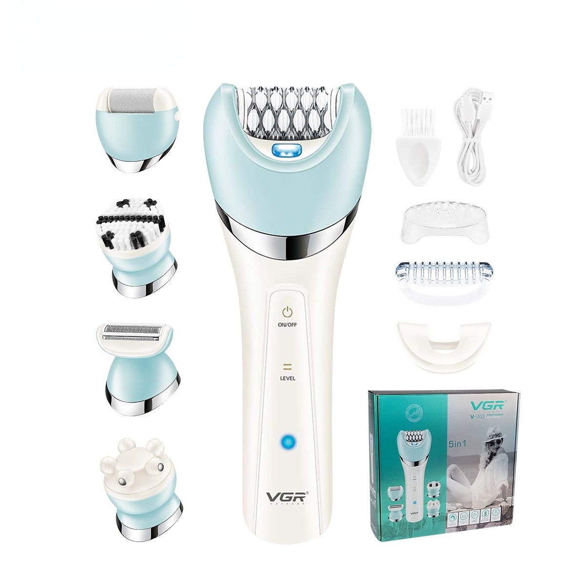 VGR V-703 Professional 5-in-1 Women Grooming