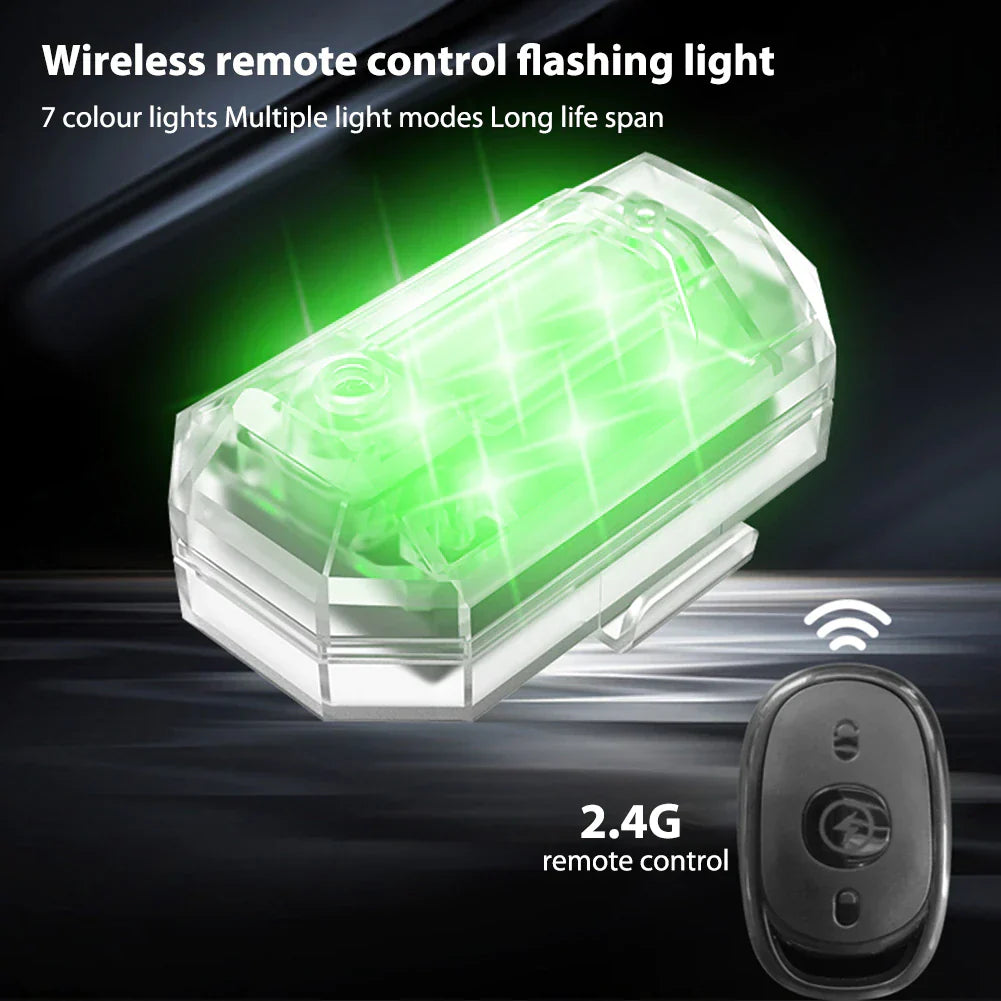 Wireless Led Strobe Lights | 2 PCS أضواء ستروب LED لاسلكية | 2 قطعة