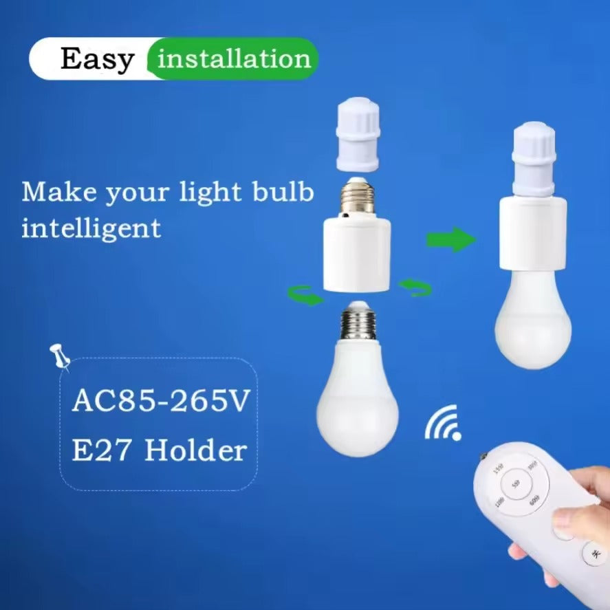 Remote Controlled Lamp Adapter (douille)
