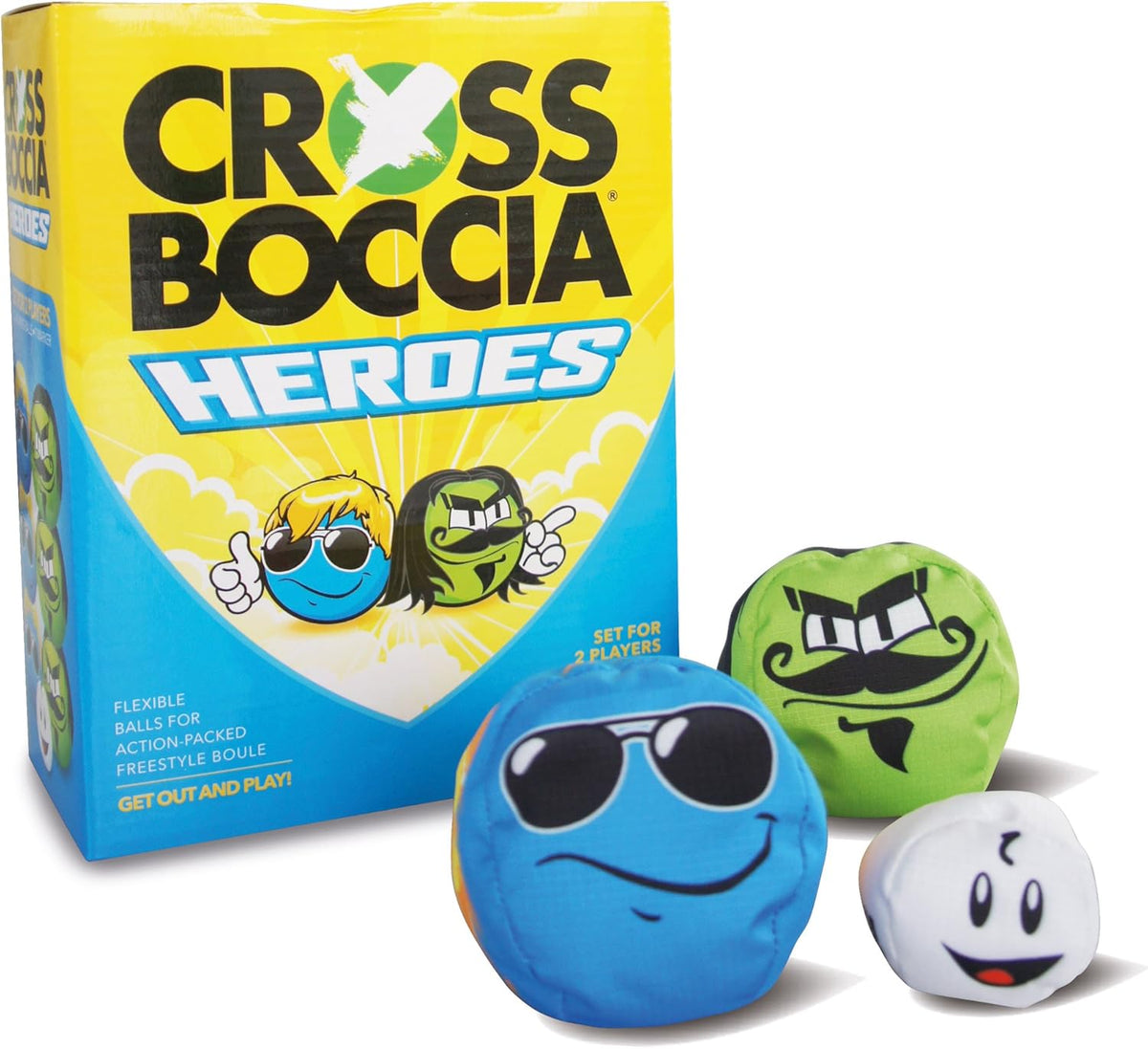 Crossboccia 'Heroes' Double Pack
