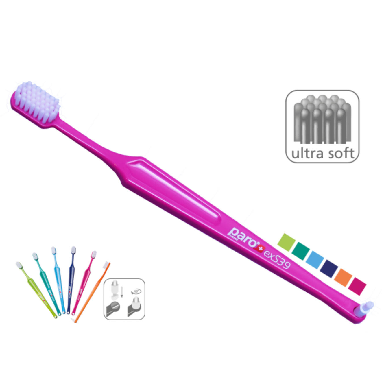 Paro Exs39 Ultra Soft Tooth Brush 714 - Medaid International