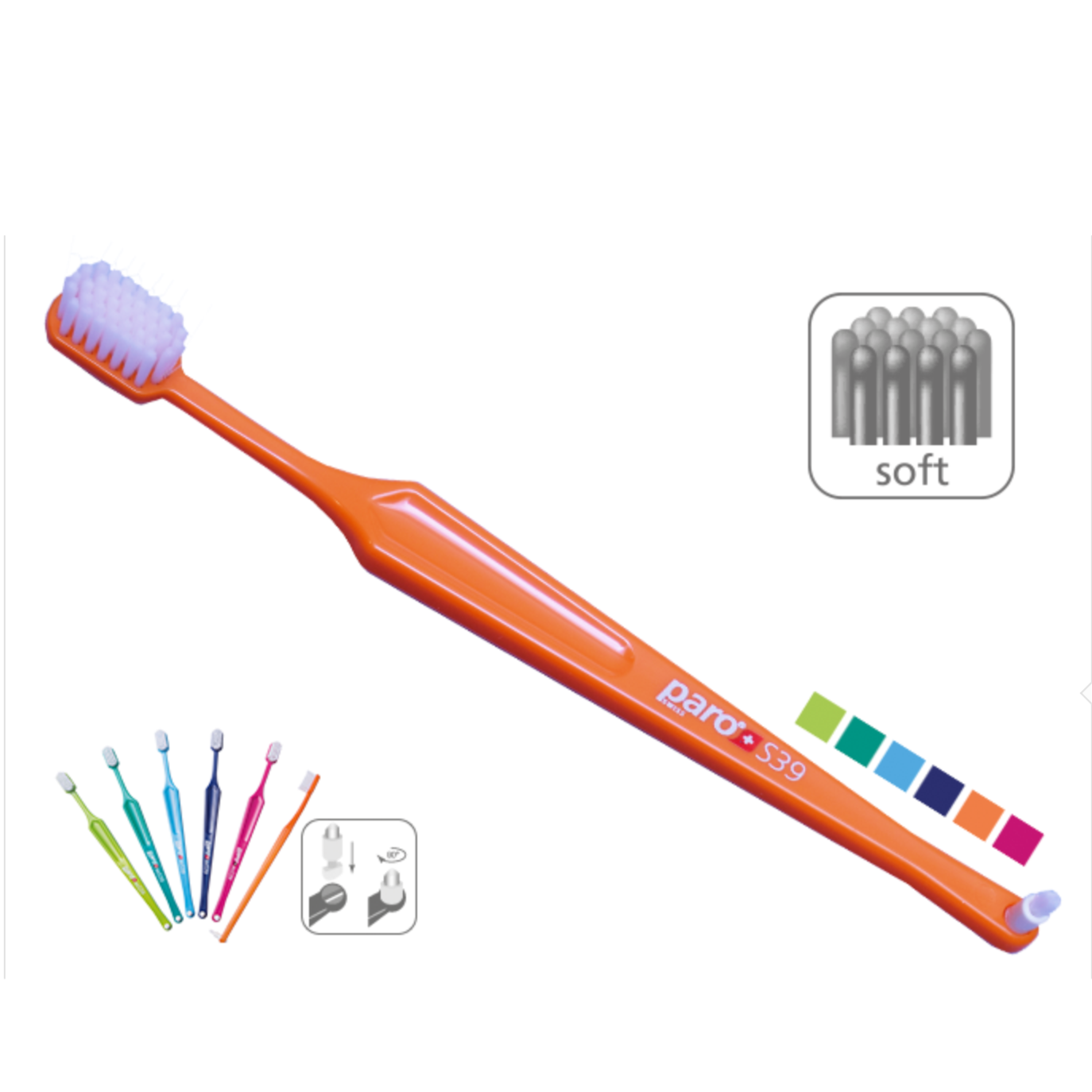 Paro S39 Soft Tooth Brush 715 - Medaid International