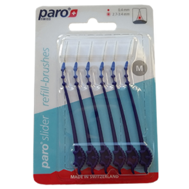 Paro 1033 Slider Rfill Brshs M Blue Cncl 2.7-3.4mm - Medaid International
