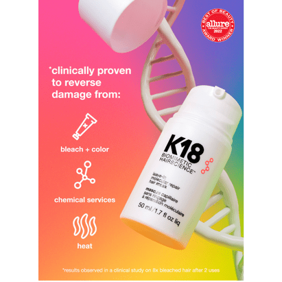 *K18 leave-in molecular repair hair mask 50ml - Medaid International