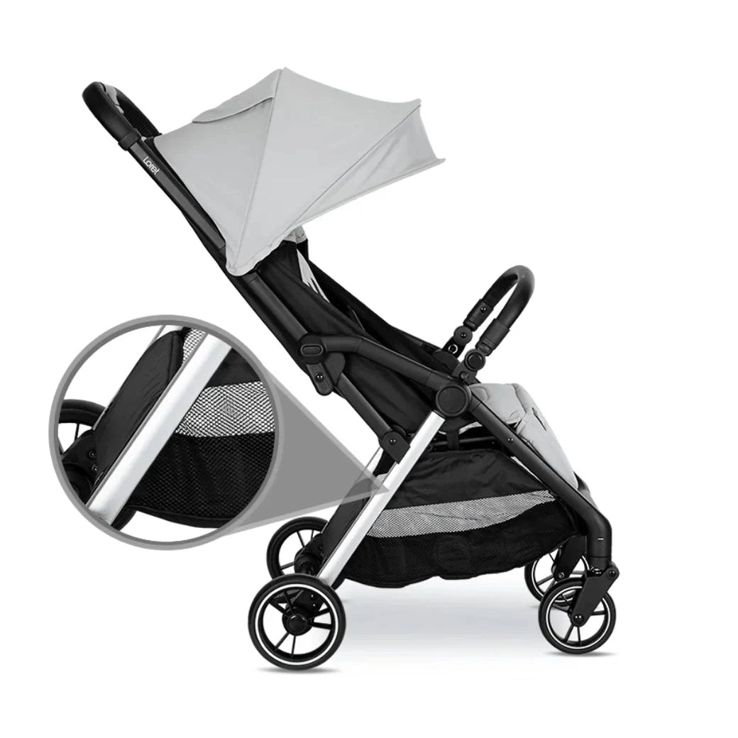 Lorelli - Autofolding Baby Stroller - Loret Grey - Travel Stroller