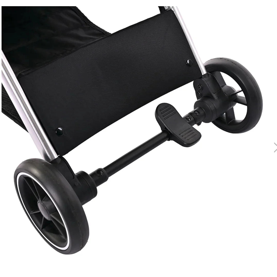 Lorelli - Autofolding Baby Stroller - Loret Grey - Travel Stroller