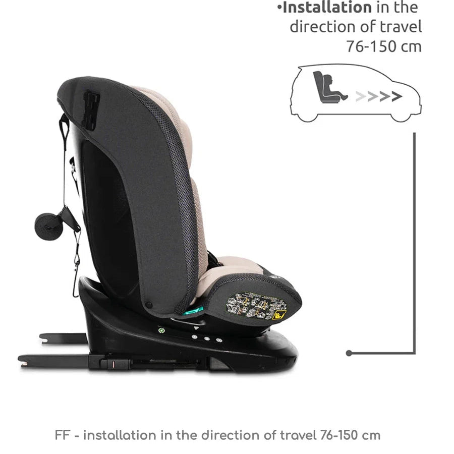 Lorelli - Imola Black i-size 40-150cm - Black