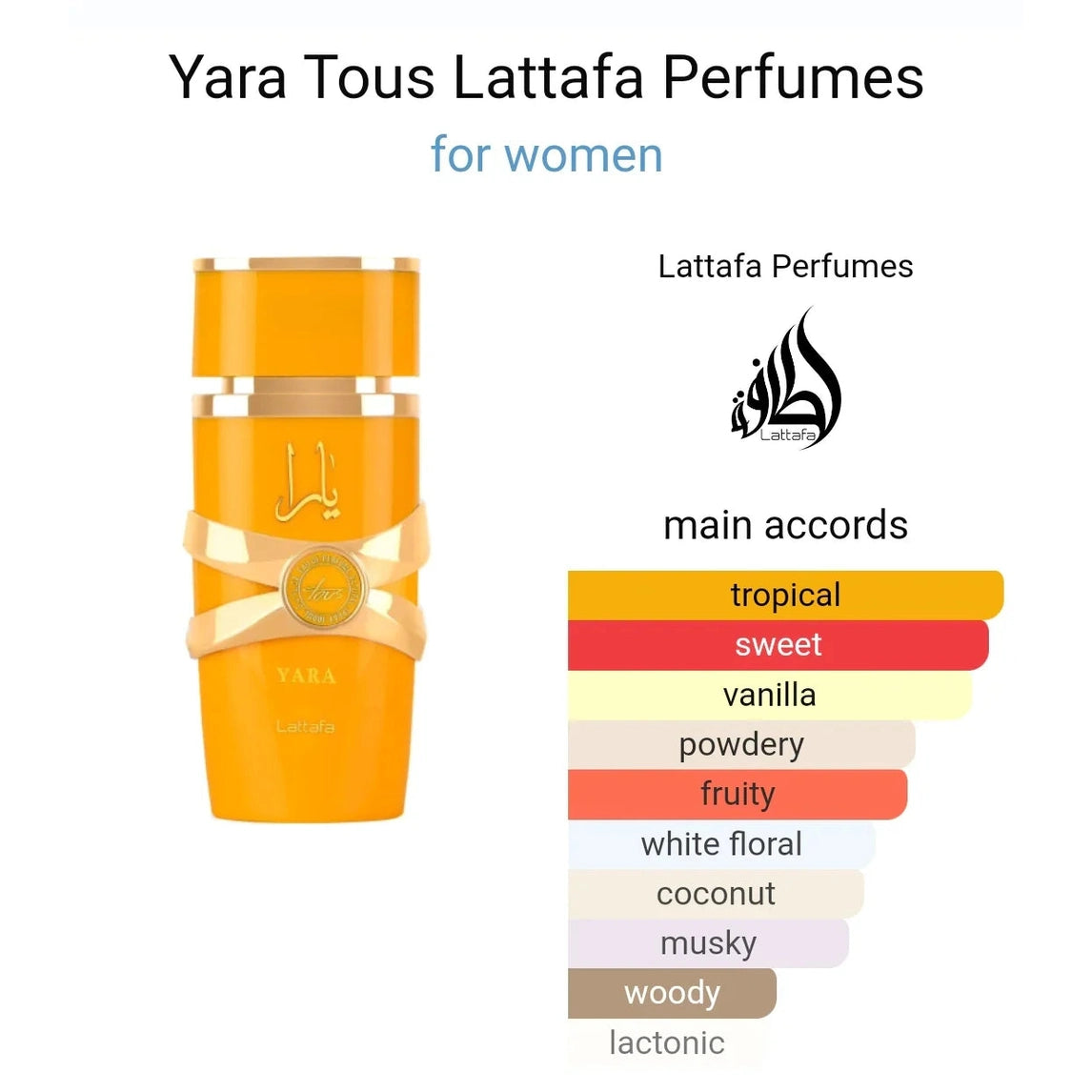 Lattafa - Yara Tous eau de parfum 100ml