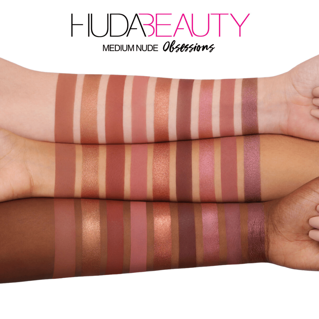 NUDE Obsessions Eyeshadow Palette Medium - Medaid