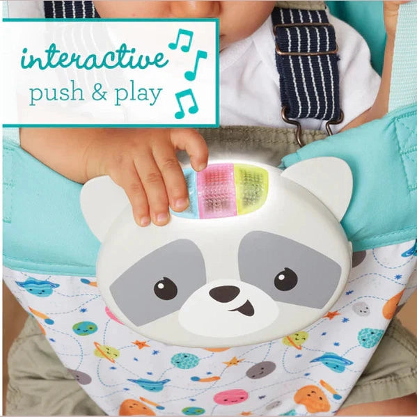 Infantino - 2in1 Music&Lights Doorway - Jumper Raccoon