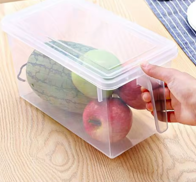 Clear Plastic Kitchen Fridge Holder