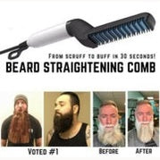 10W Electric Beard Hair Straightener With Ceramic Heating Plate