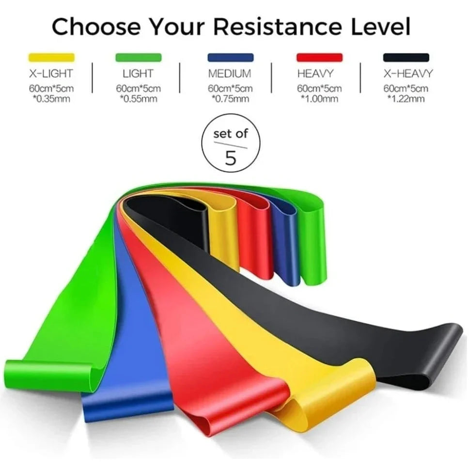 Resistance Bands - 5 Levels