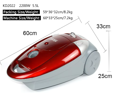KD2022 Household Multifunction Vacuum Cleaner 2200W Strong Power 5.5L Large Capacity Electric Vacuum Cleaning Machine - Medaid International