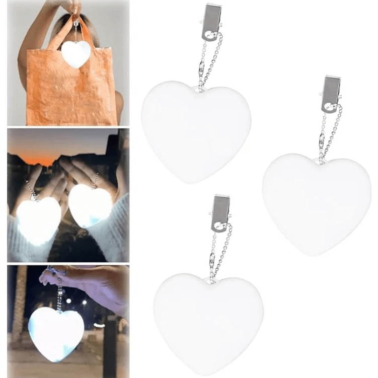 Heart Rechargeable Light