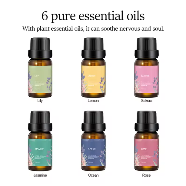 Aroma Scent Kit 6 Bottles