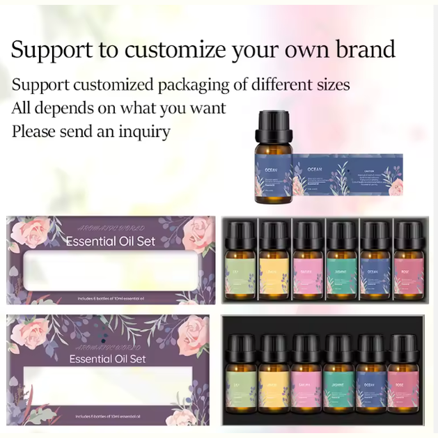 Aroma Scent Kit 6 Bottles