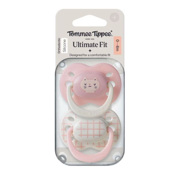 Tommee Tippee Decorated Ultimate Fit Soothers(2 Pack) - Assorted